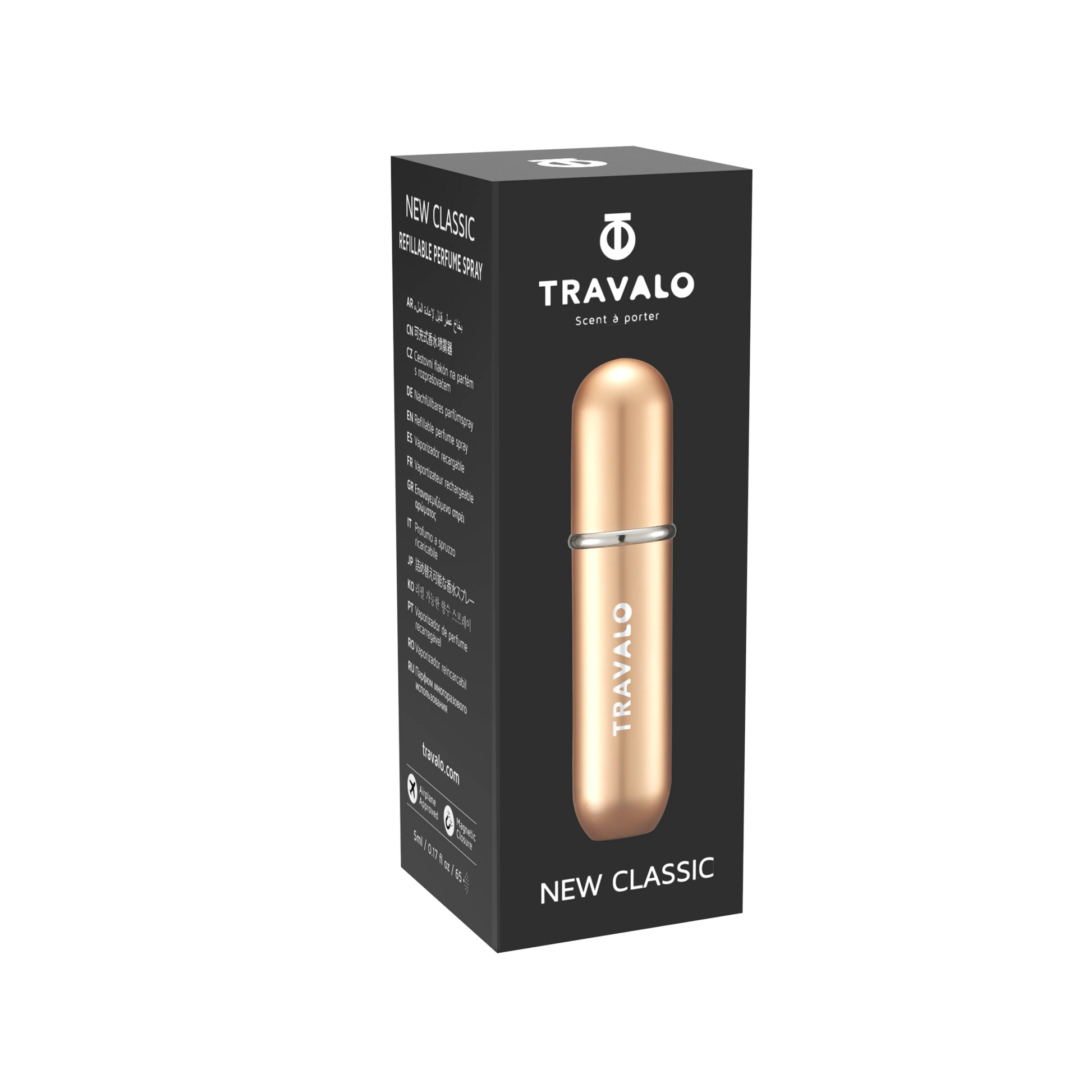 TRAVALO　トラヴァーロ　AM
アトマイザー トラヴァーロ ニュークラシック ゴールド（TRAVALO New CLASSIC Gold