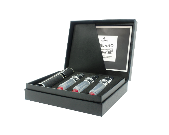 TRAVALO アトマイザー MILANO SET black トラヴァーロ ミラノセット ブラック(TRAVALO MILANO Set Black