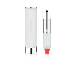 ★新品未開封★TRAVALO アトマイザー(ホワイト) トラヴァーロ ワルツァー PUレザー ホワイト(TRAVALO WALZER PU