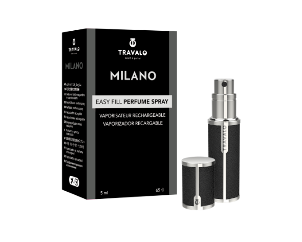 トラヴァーロ TRAVALO アトマイザー ミラノセット ブラック 未使用 トラヴァーロ ミラノ ブラック(TRAVALO MILANO Black